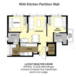 Blk 115C Alkaff Lakeview (Toa Payoh), HDB 3 Rooms #486398821